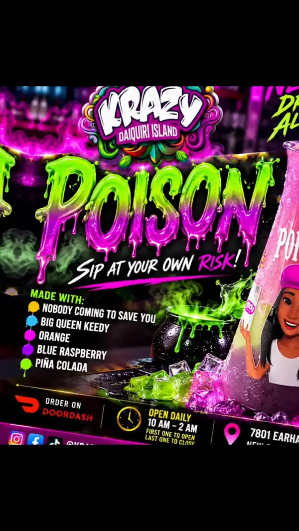 Poison drink promo